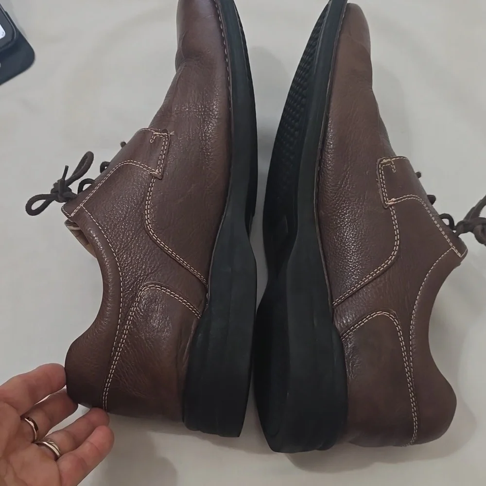 Men's Johnston‎ & Murphy Brown Leather Dress Shoes 13M